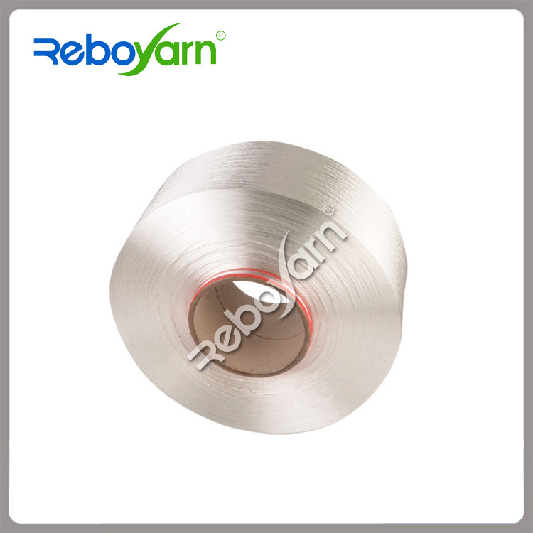 How is recycled polyester yarn manufactured?