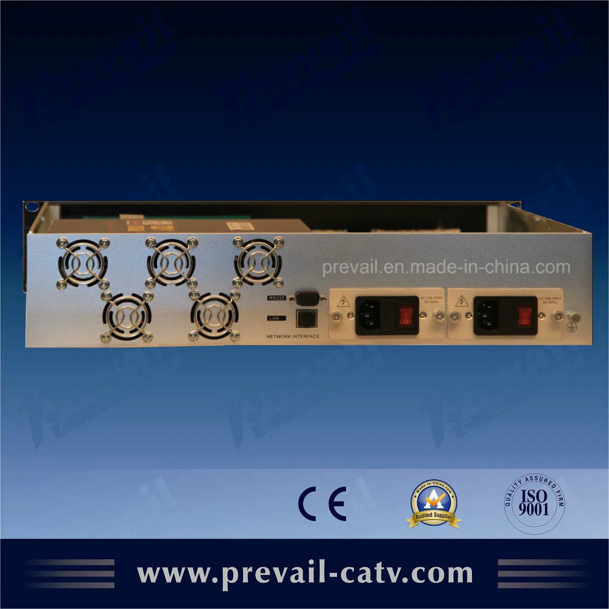 1550nm Multi-Way High Power Optical Amplifier EDFA (WE-YZB)