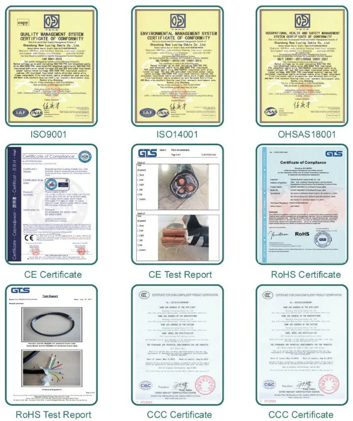 15kv 33kv Medium Voltage Steel Wire Armoured Electrical Cable 3 Phase Copper Wire Screen XLPE Power Cable Electricity Cable