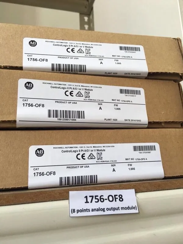 2020 Rockwell Automation 1756-L85e Logic Controller  with 1 USB Port