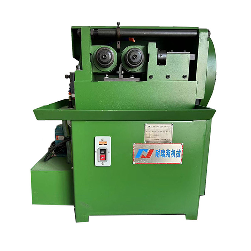 What is a thread rolling machine used for?