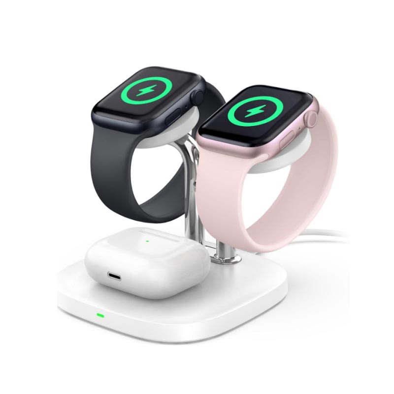 Smart Watch Earphone 3 in 1 Magnetic Wireless Charger: Integrate charging needs and reshape the portable charging experience