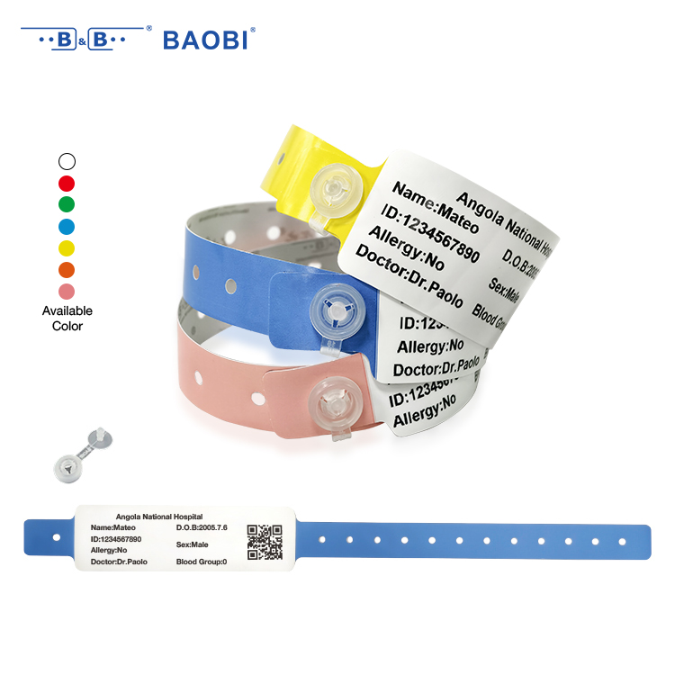 China Healthcare Thermal Printable Wristband Benefits for Modern Patient Care