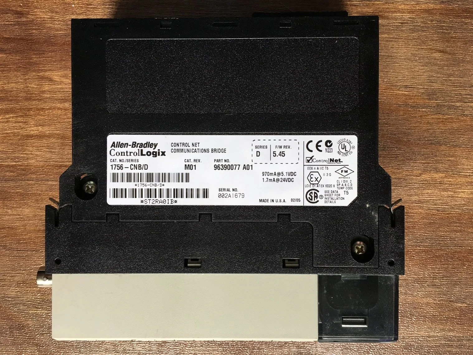Allen-Bradley Controller Logix Module 1756 -Cnb E-Version