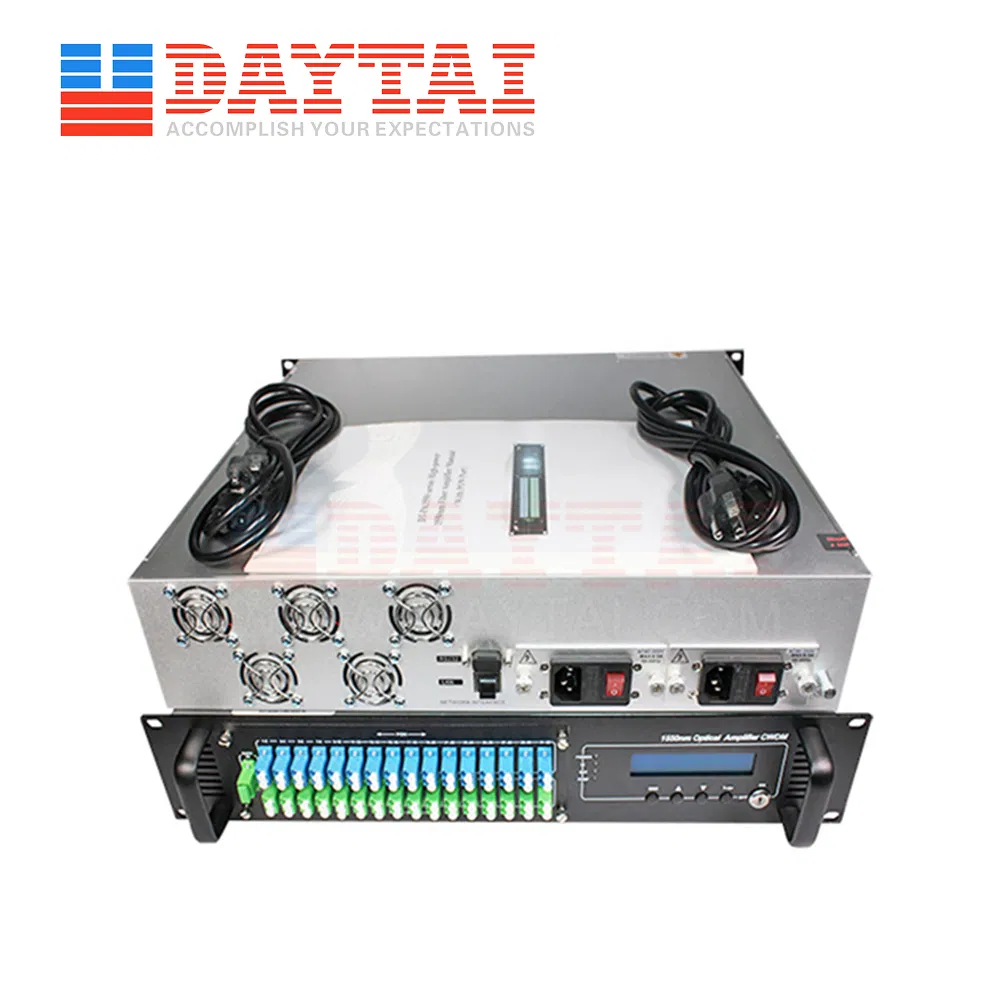 Best Price 32 Outputs EDFA 1550nm Optical Amplifier with Wdm