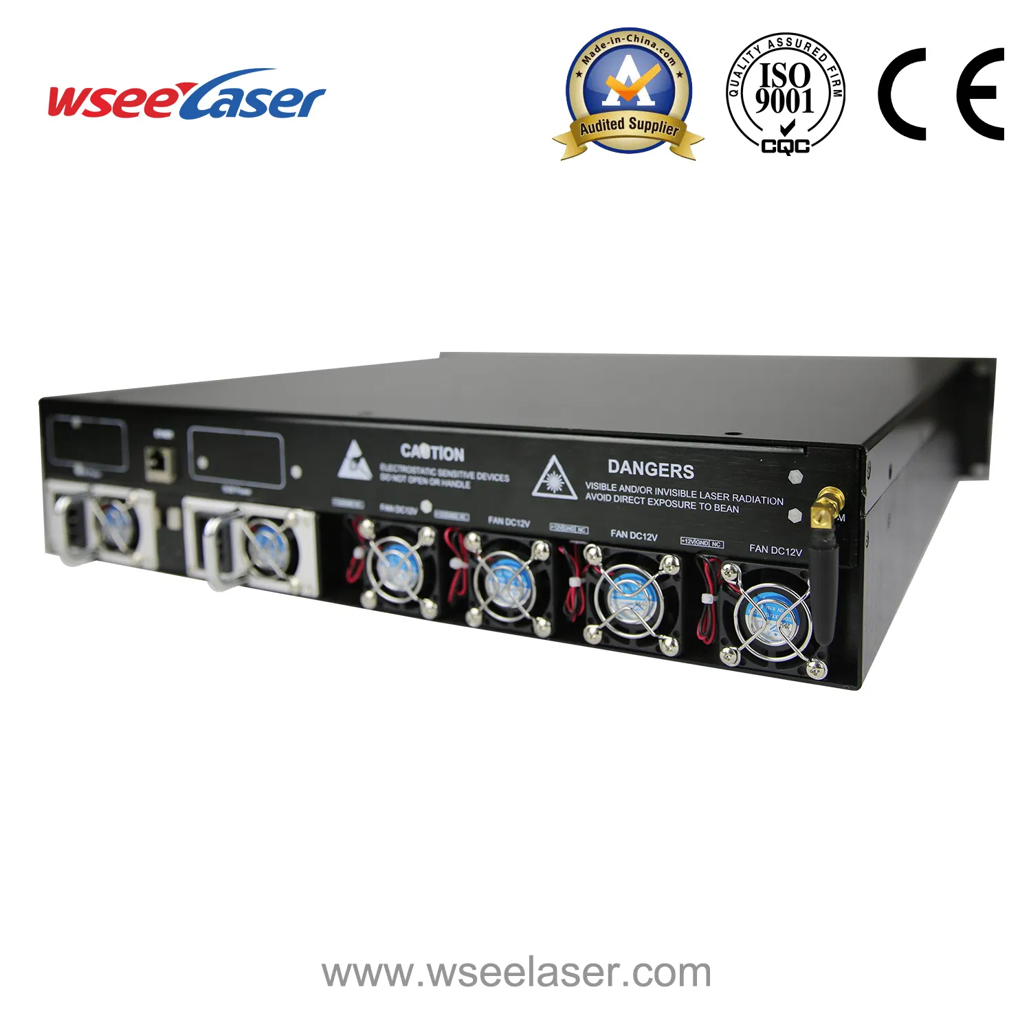 CATV 2u High Power Ytterbium Erbium Optical Fiber Amplifier