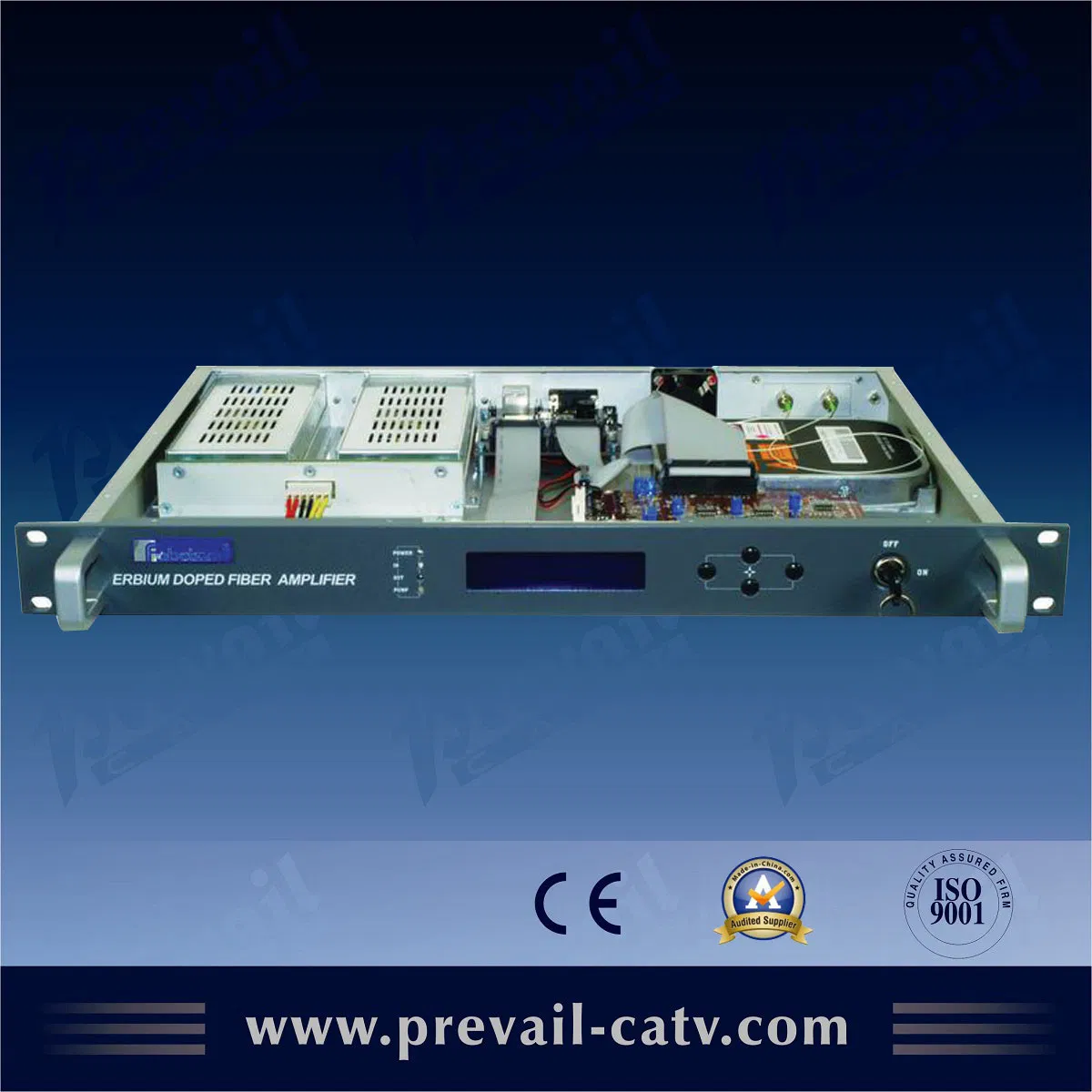 CATV Dual Plug-Type Power Supply EDFA Optional Amplifier