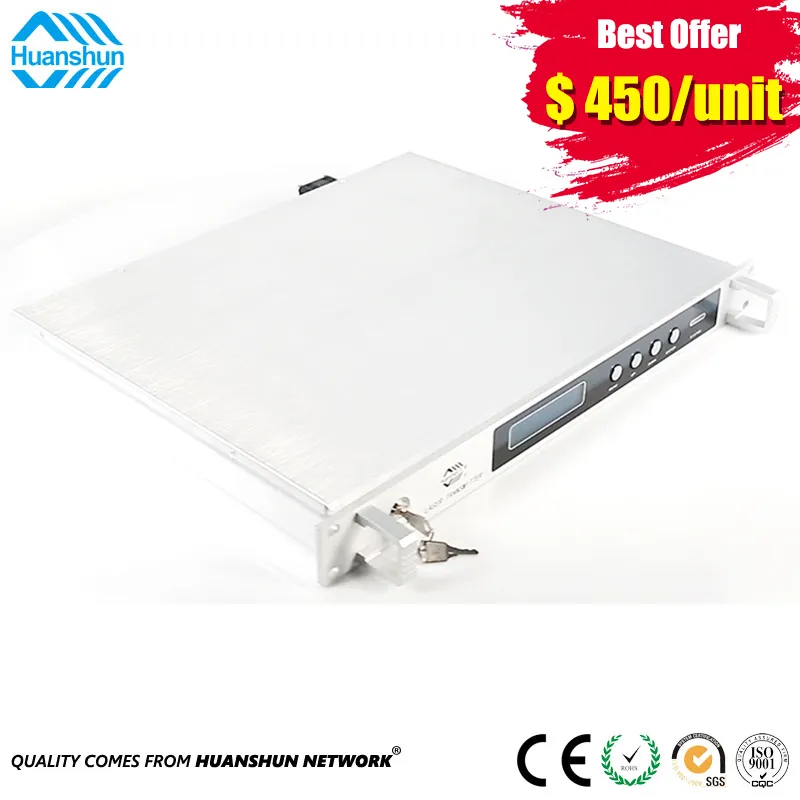 Direct Modulated 1550nm Fiber Optical CATV Digital TV Transmitter