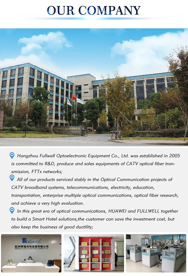 Fullwell Satellite Optical Receiver for 10g Pon Network