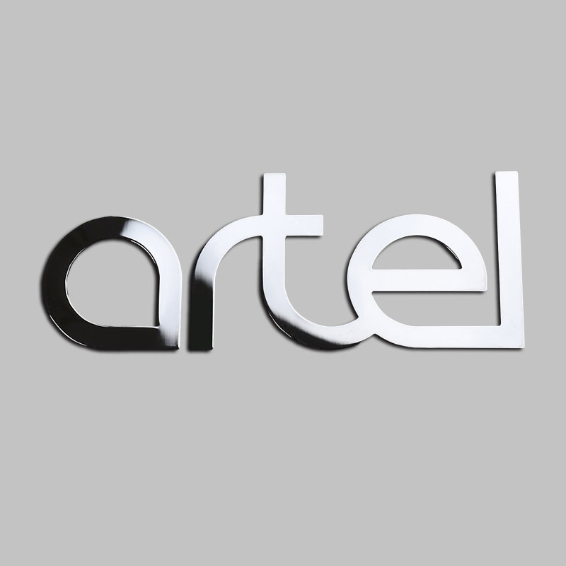 Metal Sticker Logo