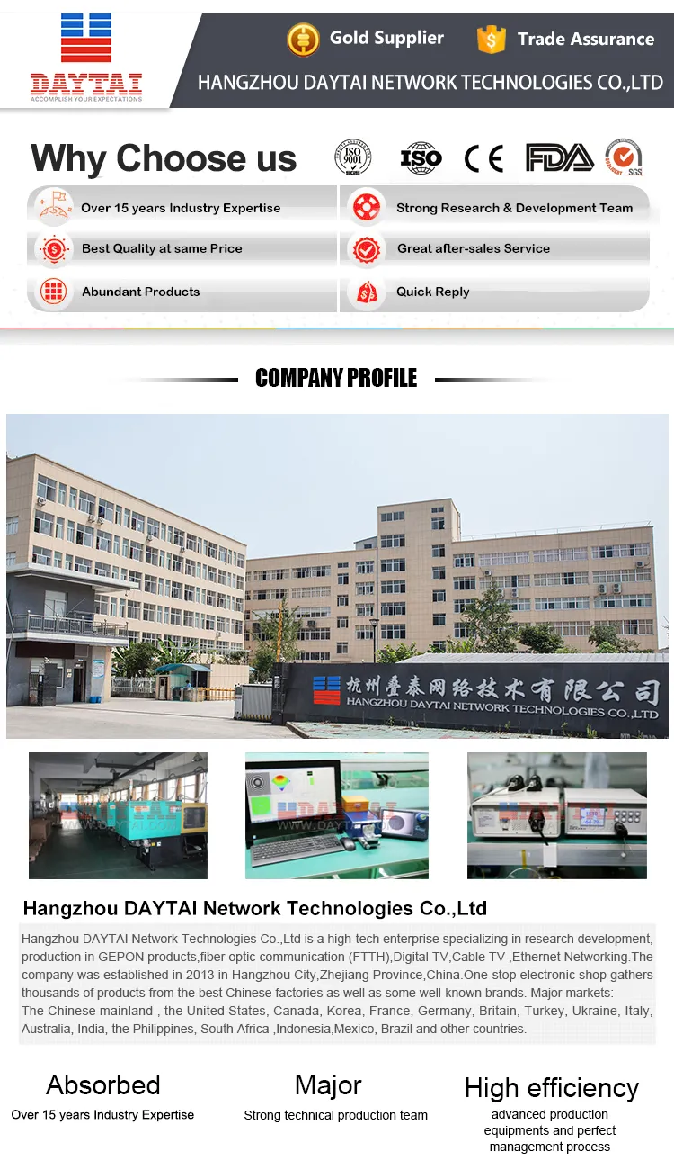 Outdoor EDFA Outdoor Optical Amplifier Fiber Optic Amplifier