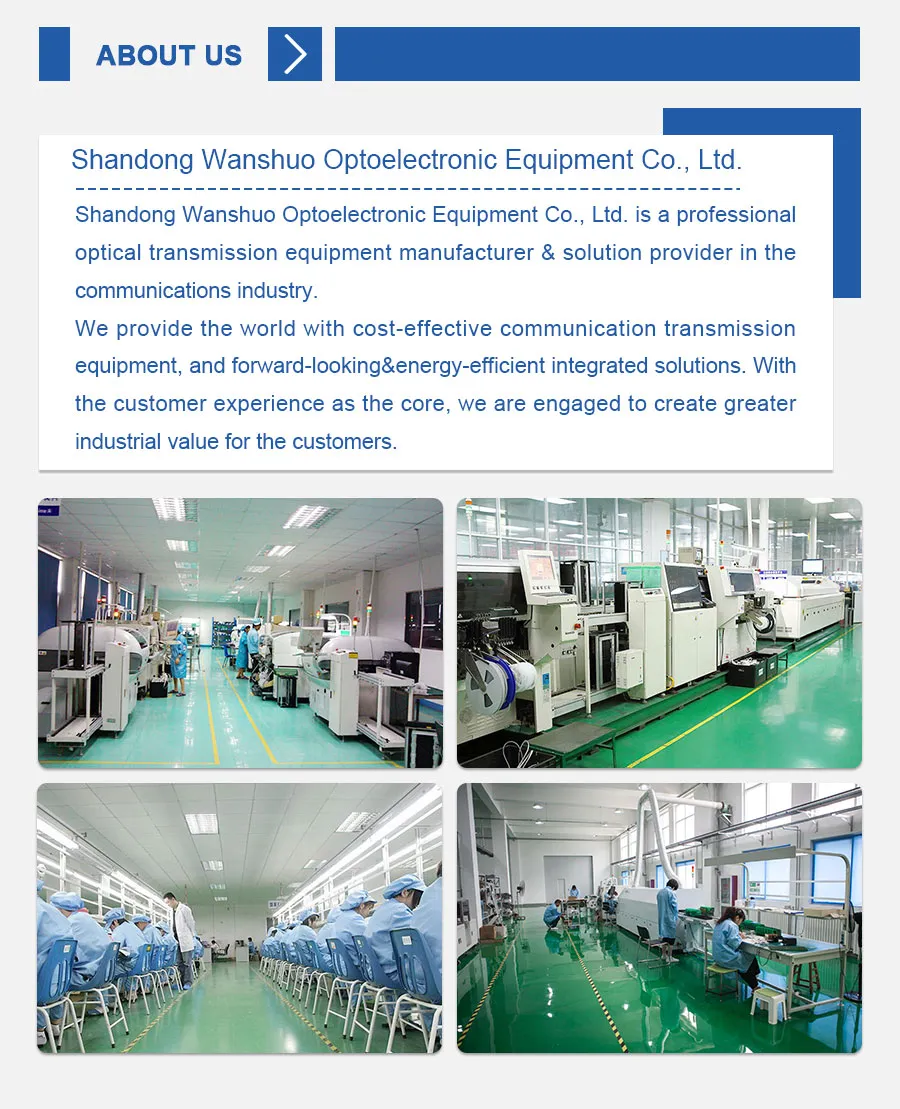 Telecommunication Network Equipment C-Band Booster EDFA for DWDM System Working Wavelength 1528~1565nm